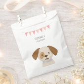 Sachets En Papier Joli chiot (Coupé)