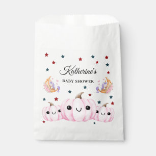 Sachets En Papier Joli Citrouille En Route Baby Shower Halloween