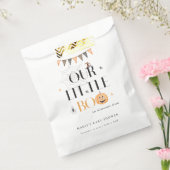 Sachets En Papier Joli Citrouille Halloween Baby shower Little Boo (Scellé)