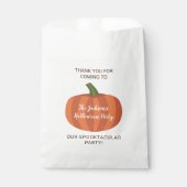 Sachets En Papier Joli Citrouille Spooktacular Halloween Party (Devant)