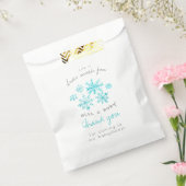 Sachets En Papier Joli flocon de neige en hiver babyshower de faveur (Scellé)