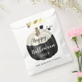 Sachets En Papier Joli Halloween noir et blanc Citrouille 2022 (Scellé)
