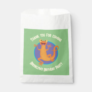 Sachets En Papier Joli triton orangé joyeux