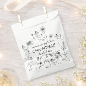 Sachets En Papier Jolie aquarelle Chamomile Thé maison (Coupé)