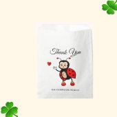 Sachets En Papier Jolie coccinelle d'anniversaire