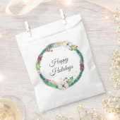 Sachets En Papier Jolie couronne de vacances Boho (Coupé)