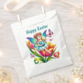 Sachets En Papier Jolie fée de Pâques heureuse (Coupé)