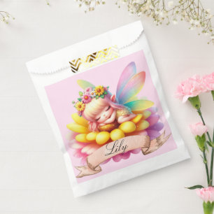 Sachets En Papier Jolie fée endormie rêves doux floraux fantaisistes