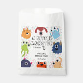 Sachets En Papier Jolie fête d'anniversaire de Little Monster pour t (Devant)