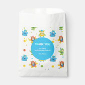 Sachets En Papier Jolie fête d'anniversaire sur le thème du petit mo (Devant)