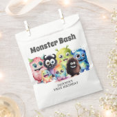 Sachets En Papier Jolie fête d'Halloween Monsters Enfants (Coupé)