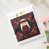 Sachets En Papier jolie fille palestinienne Broderie rouge tatreez (Scellé)