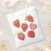 Sachets En Papier Jolie Fraise d'Été (Coupé)