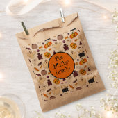 Sachets En Papier Jolie Frappe Halloween Ou Soignée (Coupé)