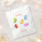 Sachets En Papier Jolie jellybeans bondissant dessin animé (Coupé)