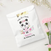 Sachets En Papier Jolie Panda Rose Filles Anniversaire (Scellé)