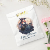 Sachets En Papier Jolie sorcière et mignonne chat noir Halloween heu (Scellé)