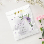 Sachets En Papier Jolie végétation fleurie violette (Scellé)