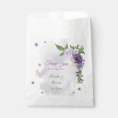 Sachets En Papier Jolie végétation fleurie violette (Devant)