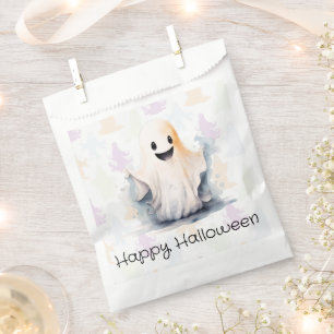 Sachets En Papier Jolis fantômes pastels Fantômes heureux Halloween