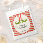 Sachets En Papier Jolly Christmas Elf Legs (Coupé)