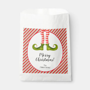 Sachets En Papier Jolly Christmas Elf Legs