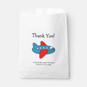 Sachets En Papier Jouet avion garçons baby shower fête de faveur s
