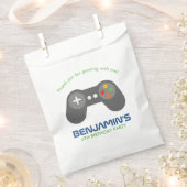 Sachets En Papier Joueur fête d'anniversaire (Coupé)