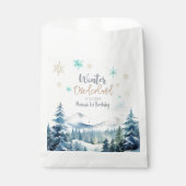 Sachets En Papier Jour fabuleux pour l'hiver (Devant)