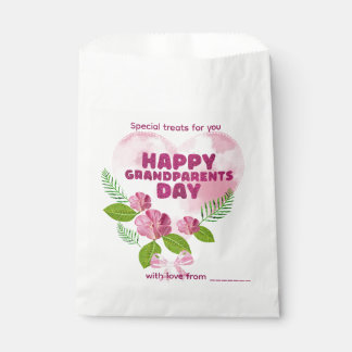 Sachets En Papier Joyeuse Fête des Grands-Parents