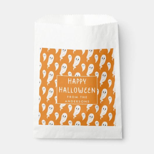 Sachets En Papier Joyeuse fête d'Halloween cadeau sac cadeau (Devant)