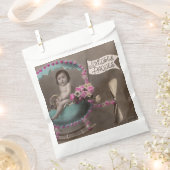 Sachets En Papier Joyeuse Paques (Coupé)