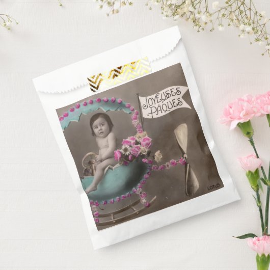 Sachets En Papier Joyeuse Paques (Scellé)