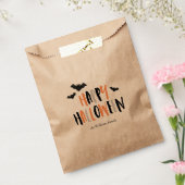 Sachets En Papier Joyeuses chauves-souris d'Halloween (Scellé)