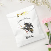 Sachets En Papier Joyeuses sorcières Halloween (Scellé)
