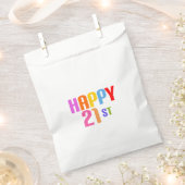 Sachets En Papier Joyeux 21ème (Coupé)