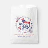 Sachets En Papier Joyeux 4 juillet Summer Pop par Personnalisé (Devant)