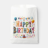Sachets En Papier Joyeux anniversaire (Devant)