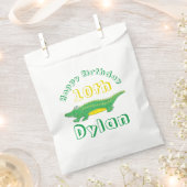 Sachets En Papier Joyeux anniversaire Gator Alligator Crocodile Croc (Coupé)