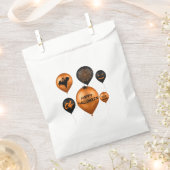 Sachets En Papier Joyeux Ballons du parti Halloween (Coupé)