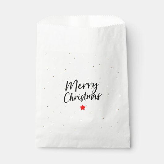 Sachets En Papier Joyeux cadeau de Noël (Devant)