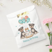 Sachets En Papier Joyeux Chiens Schnauzer (Scellé)