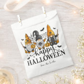 Sachets En Papier Joyeux Gnomes d'Halloween (Coupé)