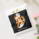 Sachets En Papier Joyeux Halloween Boo Ghosts Black (Scellé)