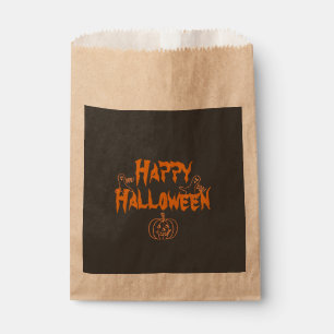 Sachets En Papier Joyeux Halloween effrayant