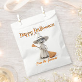 Sachets En Papier Joyeux Halloween mignonne GRAND YED WHITE WITCH (Coupé)