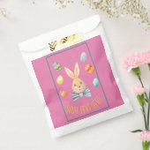 Sachets En Papier Joyeux Lapin De Pâques Avec Cravate De Bow (Scellé)