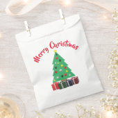 Sachets En Papier Joyeux Noël (Coupé)