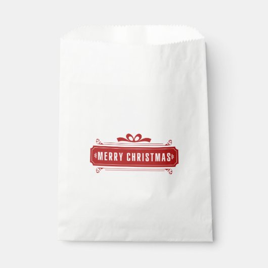 Sachets En Papier Joyeux Noël (Devant)