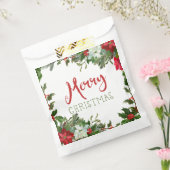 Sachets En Papier Joyeux Noël de verdure (Scellé)